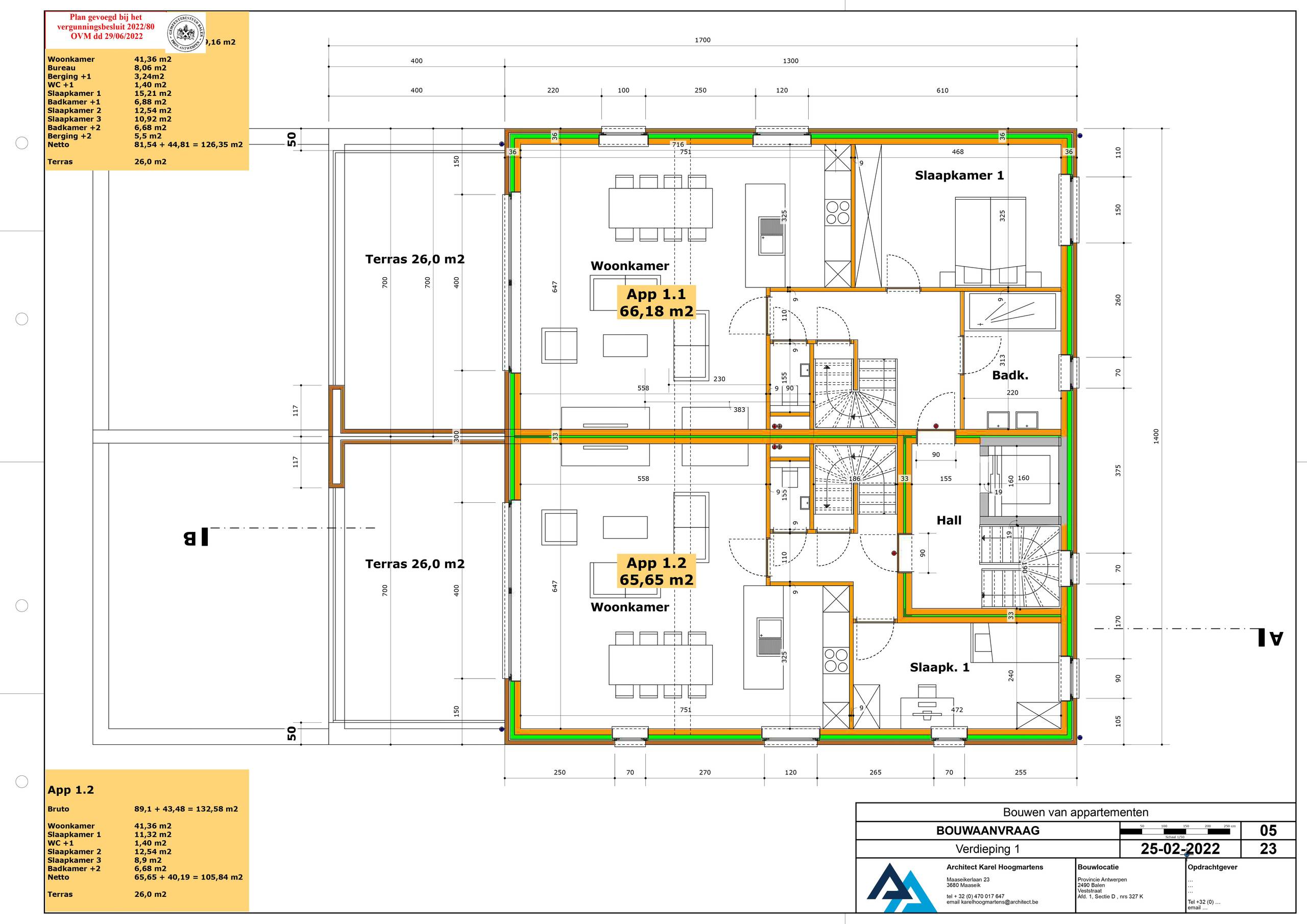 Prachtige nieuwbouwappartementen met ruime tuintjes en/of terrassen in het centrum van Balen! Nog slechts 1 te koop! - foto 5