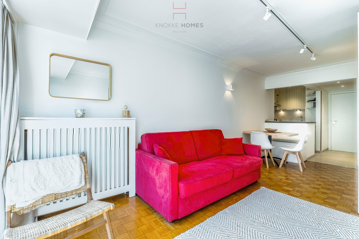 Instapklare studio met zijdelings zeezicht in Duinbergen - foto 5