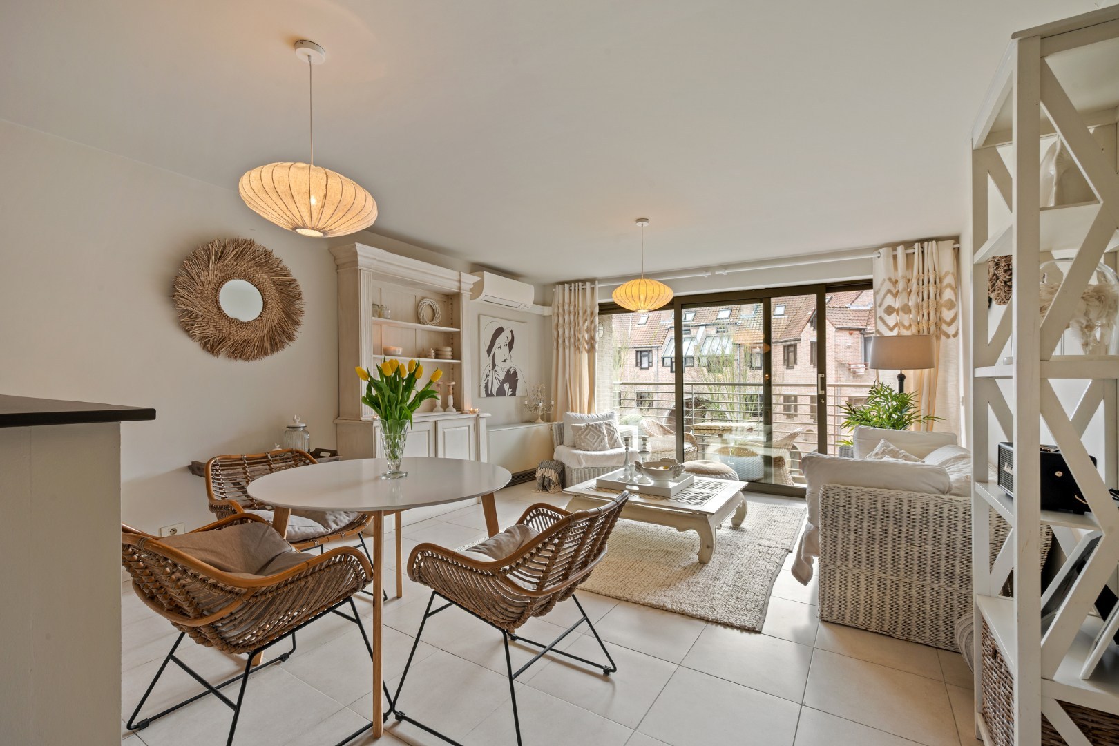 Verzorgd appartement met 2 slaapkamers, balkon, garage en berging in Menen-centrum - foto 4