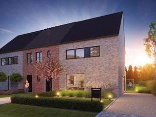 Op zoek naar een hedendaagse woning op een rustige, groene locatie met vlotte verbindingen? Ontdek dit nieuwbouwproject in Hoeilaart. Hier worden binnenkort vier halfopen en vier gesloten woningen gebouwd, gelegen aan een nieuw aan te leggen doodlopende straat — een veilige en kindvriendelijke omgeving waar rust en privacy centraal staan.<br />Elke woning in dit project wordt ontworpen met het oog op comfort, duurzaamheid en energiezuinigheid. Ze worden gebouwd volgens de strengste energienormen en standaard afgewerkt met een volledig ingerichte keuken, badkamer en toiletten, CV met warmtepomp, vloerverwarming op het gelijkvloers en in de badkamer, hoogwaardige isolatie, zonnepanelen en driedubbele beglazing. Bovendien wordt elke woning volledig op maat van de koper gerealiseerd: jij bepaalt zelf de bouwstijl, de indeling en de materialen.<br />De woningen bevinden zich in een aangename buurt, omgeven door groen en met het Zoniënwoud vlakbij. Tegelijk geniet je van een uitstekende bereikbaarheid en bevinden alle voorzieningen zich op korte afstand. Het openbaar vervoer is vlot bereikbaar dankzij een bushalte op wandelafstand en het station van Hoeilaart op slechts één kilometer. Wie zich met de wagen verplaatst, bereikt de Brusselse ring op slechts drie kilometer.