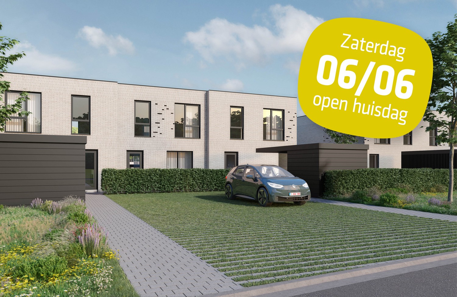 Energiezuinige halfopen woning met 3 slpks - foto 1