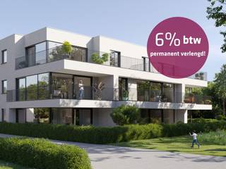 Geniet NU van de BTW-verlaging en bespaar circa 38.000 euro bij aankoop van dit appartement !<br />Residentie Vici is gelegen in de Stationsstraat en residentie B bevat 8 appartementen, gelegen vlakbij de oude spoorwegbedding.<br />Eyecatcher van het project wordt de prachtige groene binnentuin. Centrale ligging in het hart van Sijsele op fiets-en wandelafstand van scholen en supermarkten. <br /><br />Appartement 57B0102 is een mooi 1 kamerappartement op het eerste verdiep. Mooie leefruimte met open keuken, 1 ruime slaapkamer, ingerichte badkamer met douche en lavabomeubel, berging en wc.<br />Zongericht terras van 22 m².<br />Zeer energiezuinig met zonnepanelen, lucht-water warmtepomp en vloerverwarming.<br /><br />Dit appartement wordt volledig afgewerkt aangeboden waarbij je zelf nog je eigen afwerking kan kiezen. <br />Bovengrondse garagebox mee aan te kopen. <br /><br />Bij Durabrik ben je zeker van een vaste prijs.<br />Heb je vragen? Contacteer dan je bouwadviseur via 0475 98 89 02 of mail naar vincent.sohier@durabrik.be.<br /><br />Download de brochure via https://durabrik.immo/sijsele-stationsstraat<br />* Beelden en oppervlaktes zijn indicatief.