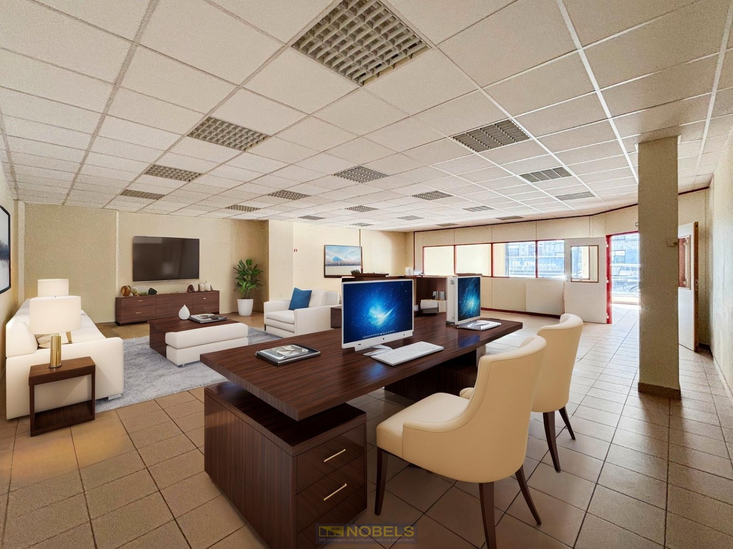 TE HUUR, ruim en veelzijdig handels- en commercieel pand in het centrum van Oudenaarde - foto 3