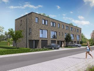 INDELING VAN DE WONING<br /> GELIJKVLOERS* Inkomhal met trap naar 1e verdiep* Wasruimte* Gastentoilet* Bureel* Inpandige garage<br /> VERDIEP 1* Leefruimte met open keuken* Berging* Toilet* Trap naar 2e verdiep<br /> VERDIEP 2* 3 slaapkamers* Nachthal* Badkamer* Apart toiletHet PLUS lastenboek wordt toegevoegd aan deze woning.<br /><br />In dit lastenboek staat :<br /><br />- Verlichtingsarmaturen in diverse ruimtes- Laminaat in slaapkamers en nachthal- De oprit (indien van toepassing) alsook het terras worden aangelegd in betonklinkers op fundering, weliswaar rekening houden met eventuele stedenbouwkundige verplichtingen of beperkingen.- Op de vrije perceelsgrenzen wordt een afsluiting geplaatst onder de vorm van een groene of grijze draad of indien de vergunning geen afsluiting toelaat; een levende haag met leidraad en palen.- De hoven en tuinen worden voorzien van onderhoudsvriendelijke beplanting en/of gazon<br />