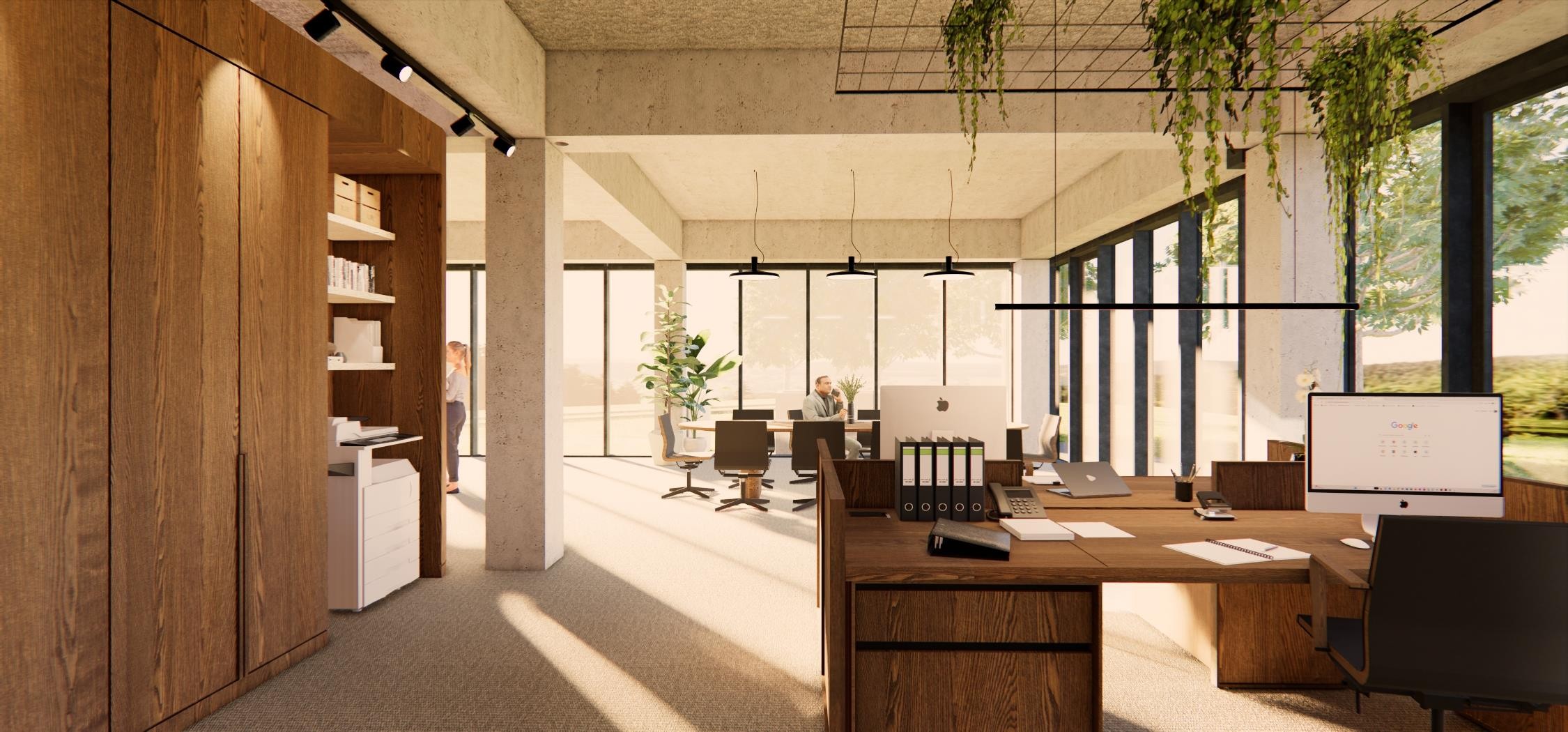Nieuwbouw kantoorruimte 1.270m² te koop in Waregem – Hèlen Park - foto 5