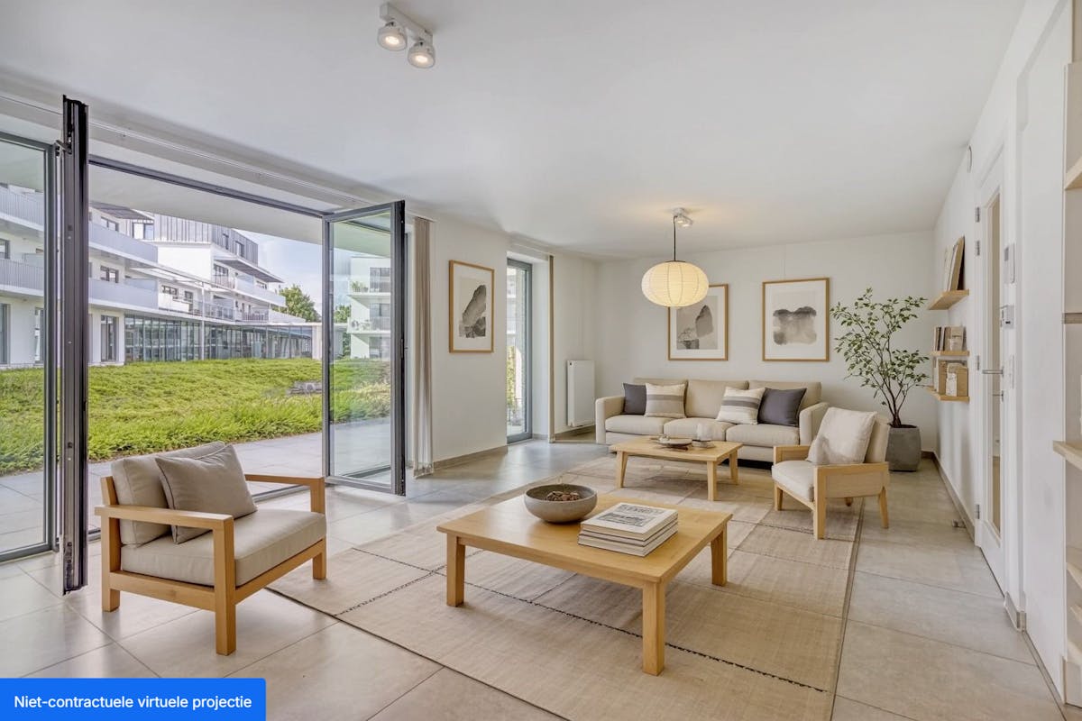 Gelijkvloers appartement te koop in Sint-Michiels - foto 1