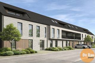 AALST – Nieuwbouwproject NETTE COESSENS<br /><br />Voorverkoop gestart!<br /><br />In de Nette Coessensstraat in Aalst wordt een kleinschalig en kwalitatief nieuwbouwproject gerealiseerd met 15 appartementen. Het project combineert rust en groen met een uitstekende bereikbaarheid en vormt zo een ideale woon- én investeringsopportuniteit.<br /><br />De appartementen, met één, twee of drie slaapkamers, zijn ontworpen door toparchitect Miranda De Boeck, met veel aandacht voor licht, ruimte en leefkwaliteit. Elk appartement beschikt over een ruim terras; de gelijkvloerse appartementen hebben bovendien een privatieve tuin die het binnen- en buitenleven mooi met elkaar verbindt. Ondergrondse privatieve staanplaatsen en bergingen zijn optioneel aan te kopen.<br /><br />Dankzij hoogwaardige materialen en energiezuinige technieken geniet u van duurzaam wooncomfort en lage verbruikskosten, nu en later. Keuken, badkamer, vloeren en deuren zijn vrij te kiezen en volledig inbegrepen in de prijs, zodat u uw appartement volledig naar eigen smaak kan afwerken.<br /><br />De appartementen worden verwarmd via vloerverwarming op een warmtepomp, in combinatie met een hoogperformant ventilatiesysteem.<br /><br />De ligging is een grote troef: rustig en groen, maar tegelijk nabij het ASZ-ziekenhuis, winkels, scholen en openbaar vervoer, met een vlotte aansluiting op de E40. Dit spreekt een brede en stabiele doelgroep aan en maakt het project ook interessant voor investeerders.<br /><br />Extra lanceringsvoordelen voor de eerste beslissers!<br /><br />Aankoop onder gesplitst stelsel.<br /><br />Contacteer ons voor meer informatie of een toelichting via 053/60.65.60 en ontdek deze unieke kans in Aalst.