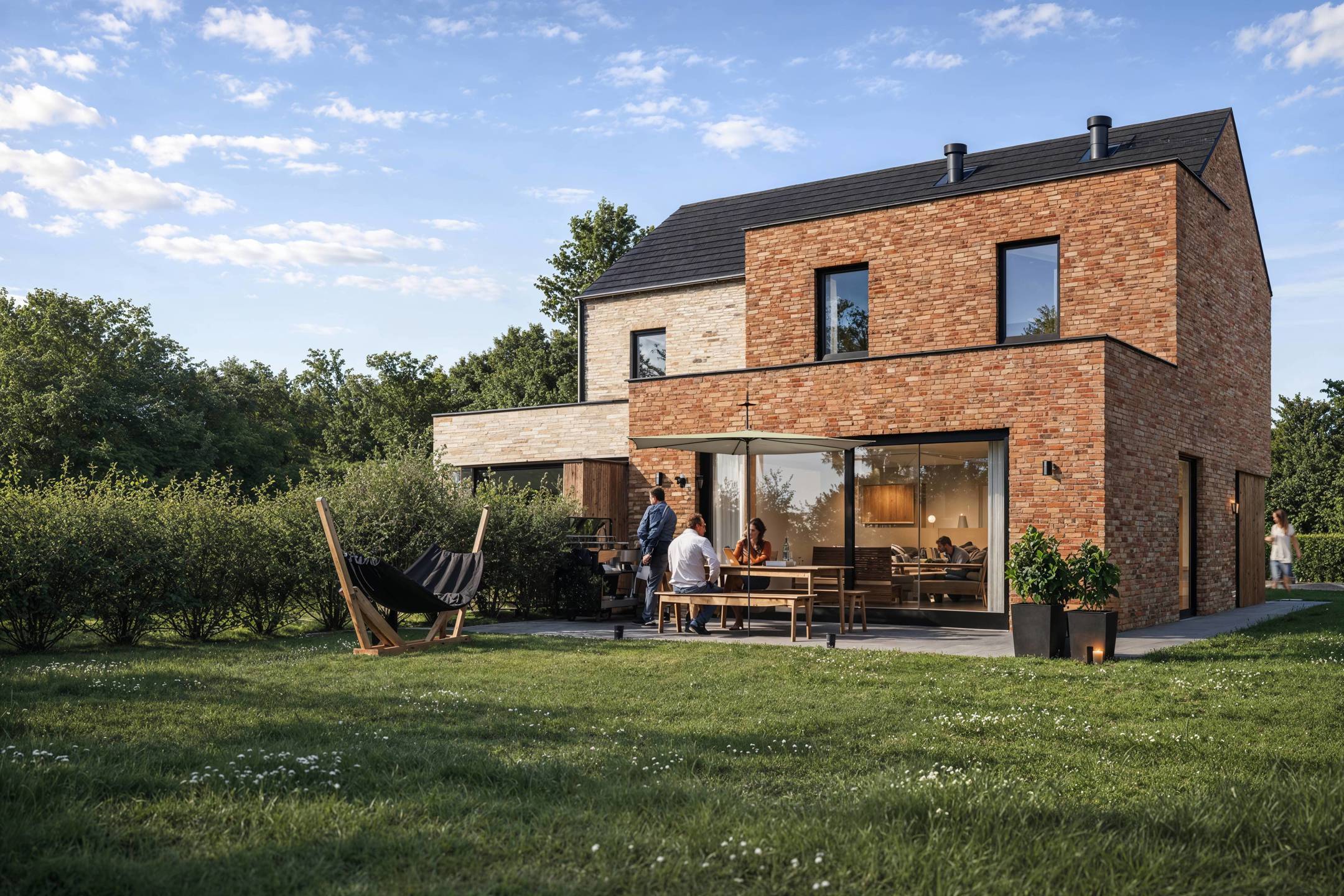 Moderne halfopen nieuwbouwwoning in Erembodegem - foto 5
