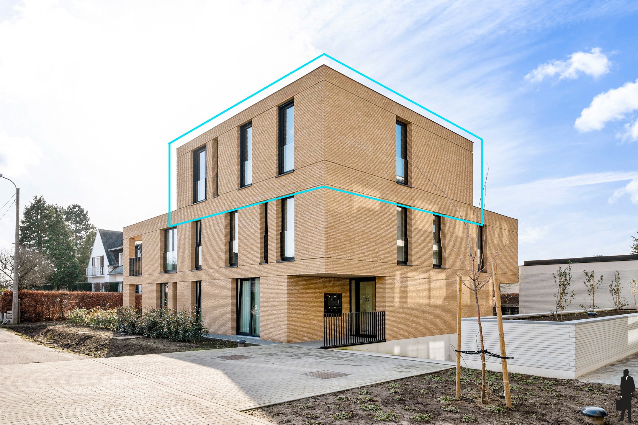 Exclusieve penthouse met ruim zonneterras te Haacht. - foto 1