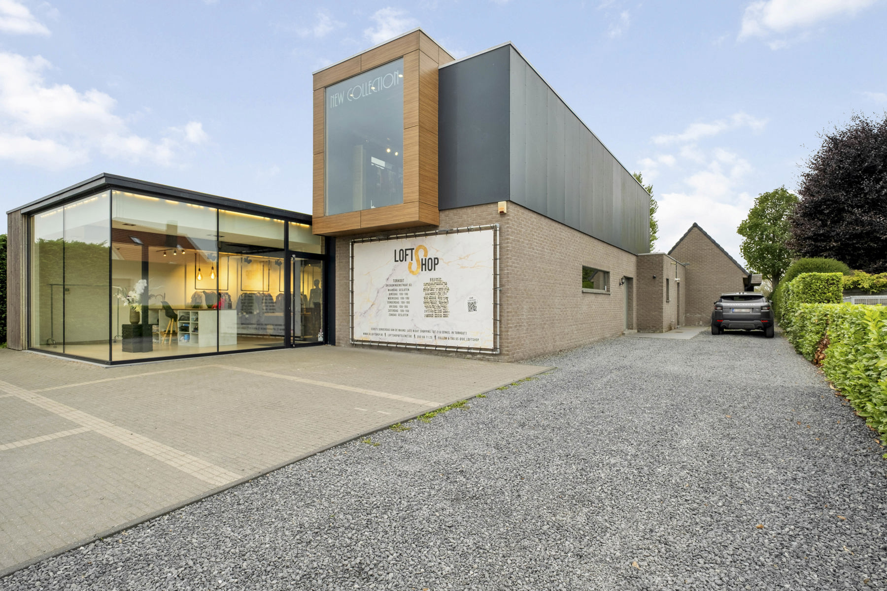 Hedendaagse woning met handelsruimte te Torhout - foto 1