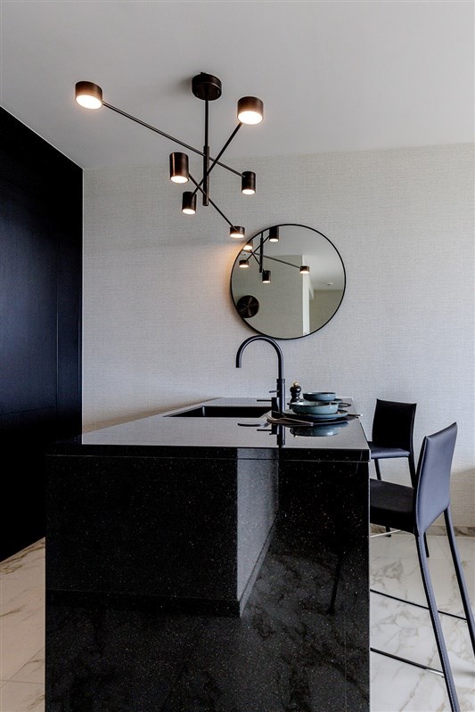Exclusief gemeubeld 1- slaapkamerappartement in Antwerp Tower - foto 5
