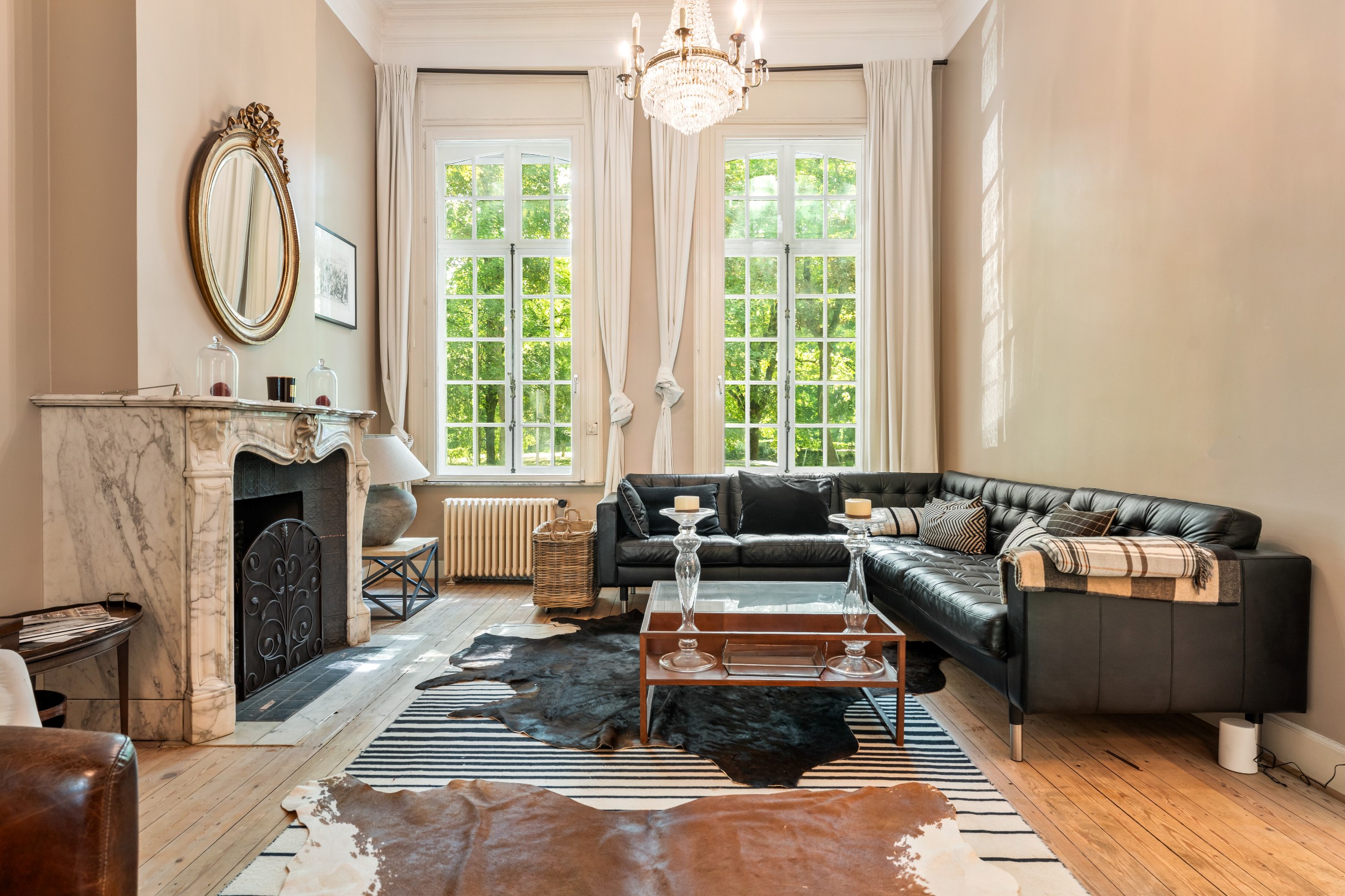 Une maison de maître unique en face du parc à Ganshoren. - photo 3