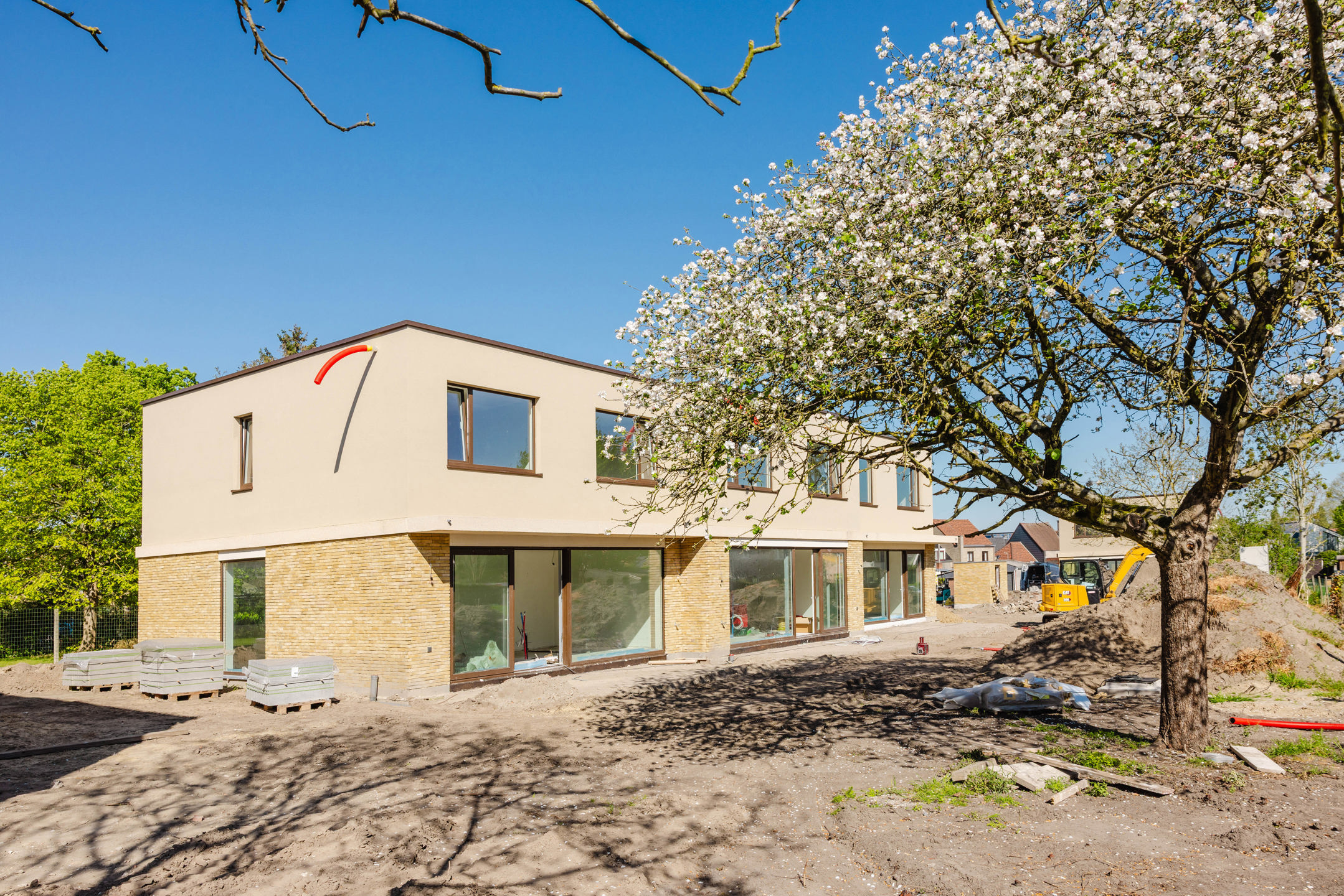 Gesloten nieuwbouwwoning met 3 slpk, nabij centrum Wetteren - foto 5