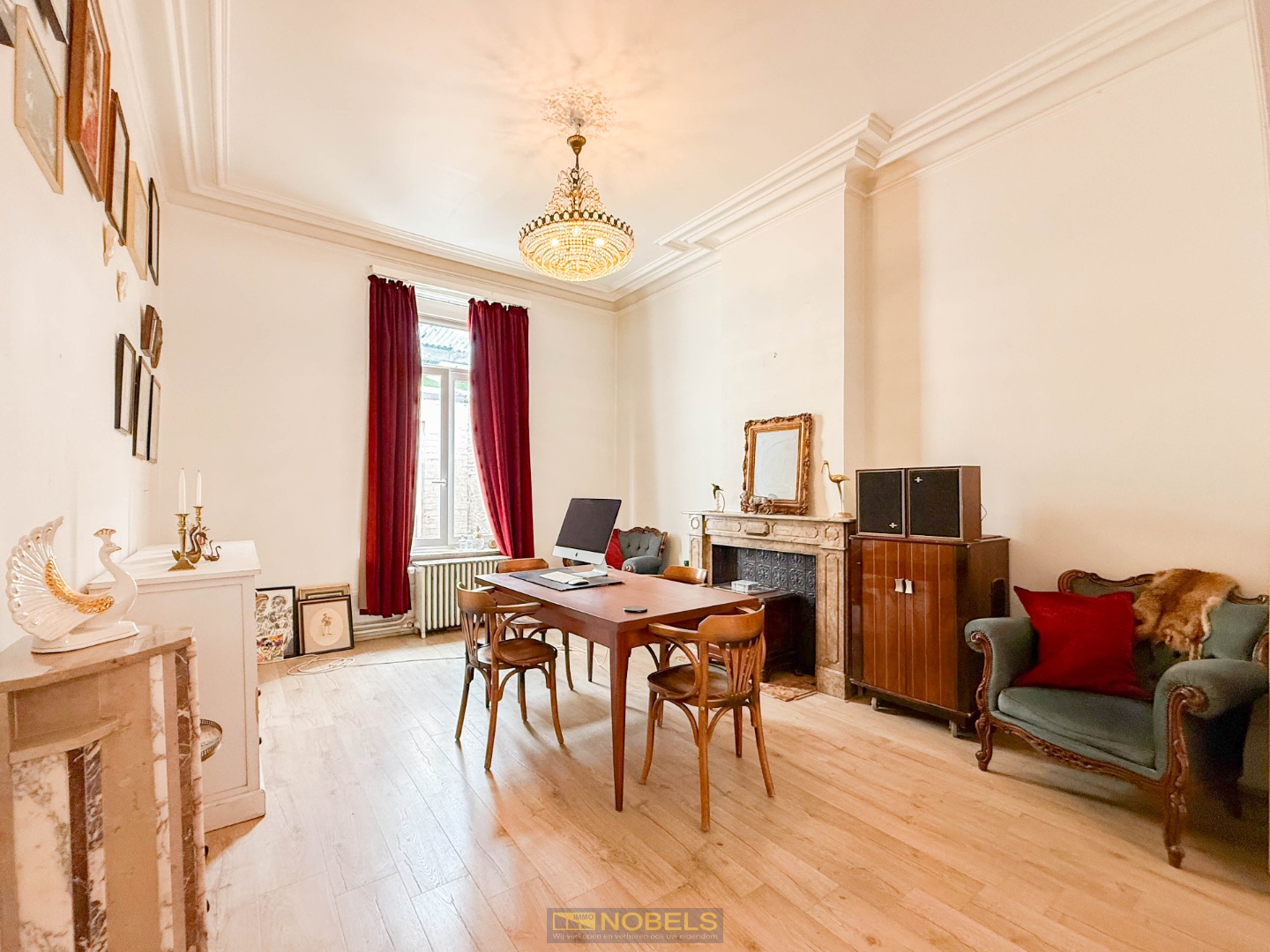 Te koop, opgefrist herenhuis (283m²) met authentieke elementen en stadstuint in centrum Ronse - foto 5