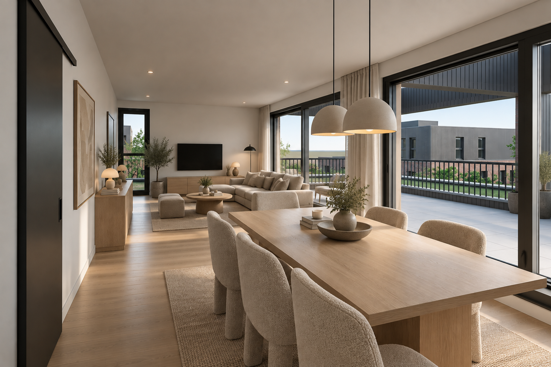 Residentie Ter Leysen : APP. A0.3 - 118,91 m² - 3 slpks - foto 4
