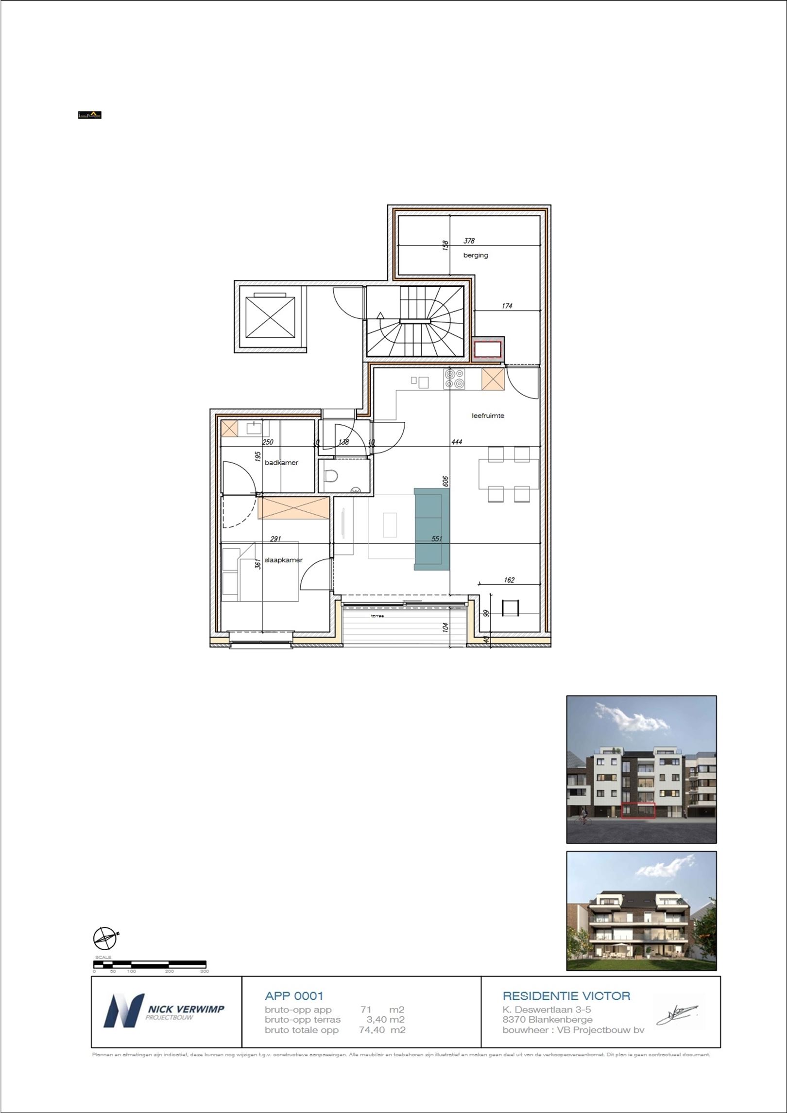 Appartement à vendre à Blankenberge avec 1 chambre - photo 4