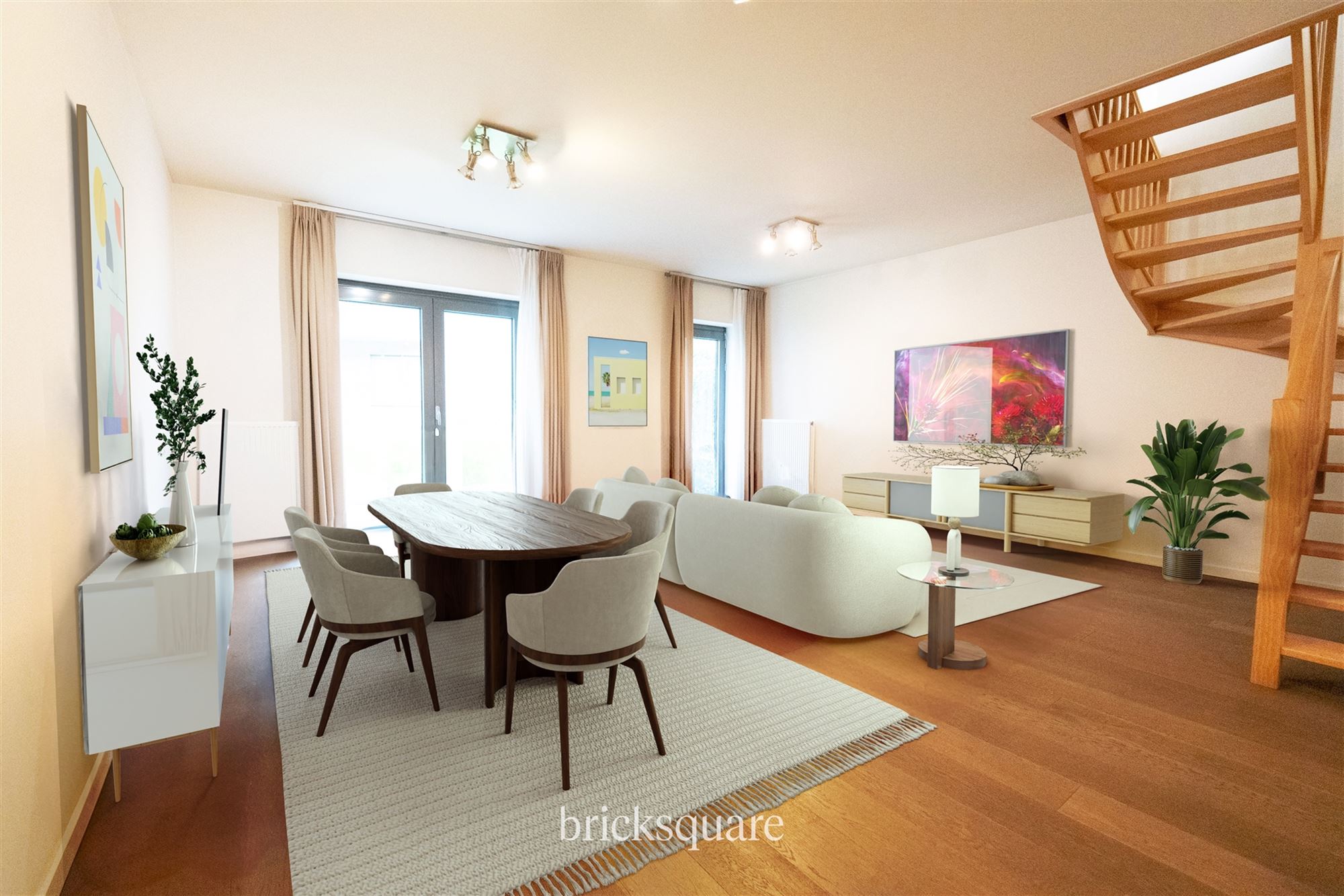 Magnifique duplex 2ch au rez avec jardin - photo 2