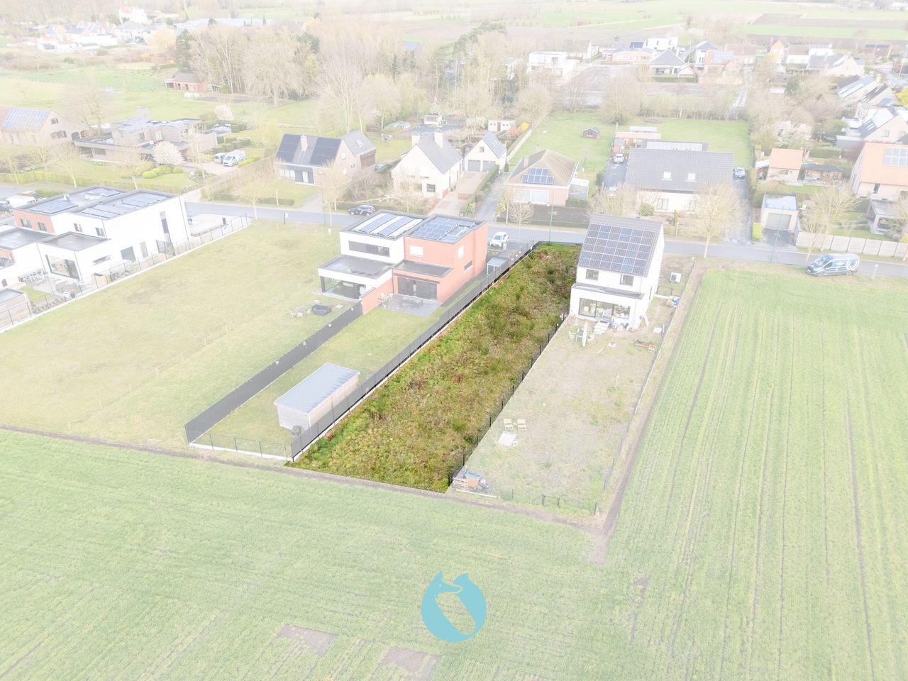 Bouwgrond van 571 m² met te realiseren halfopen bebouwing - foto 5