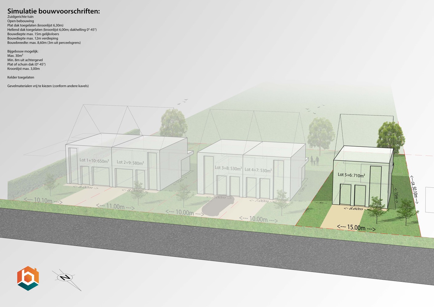 Bouwgrond voor open bebouwing - foto 3