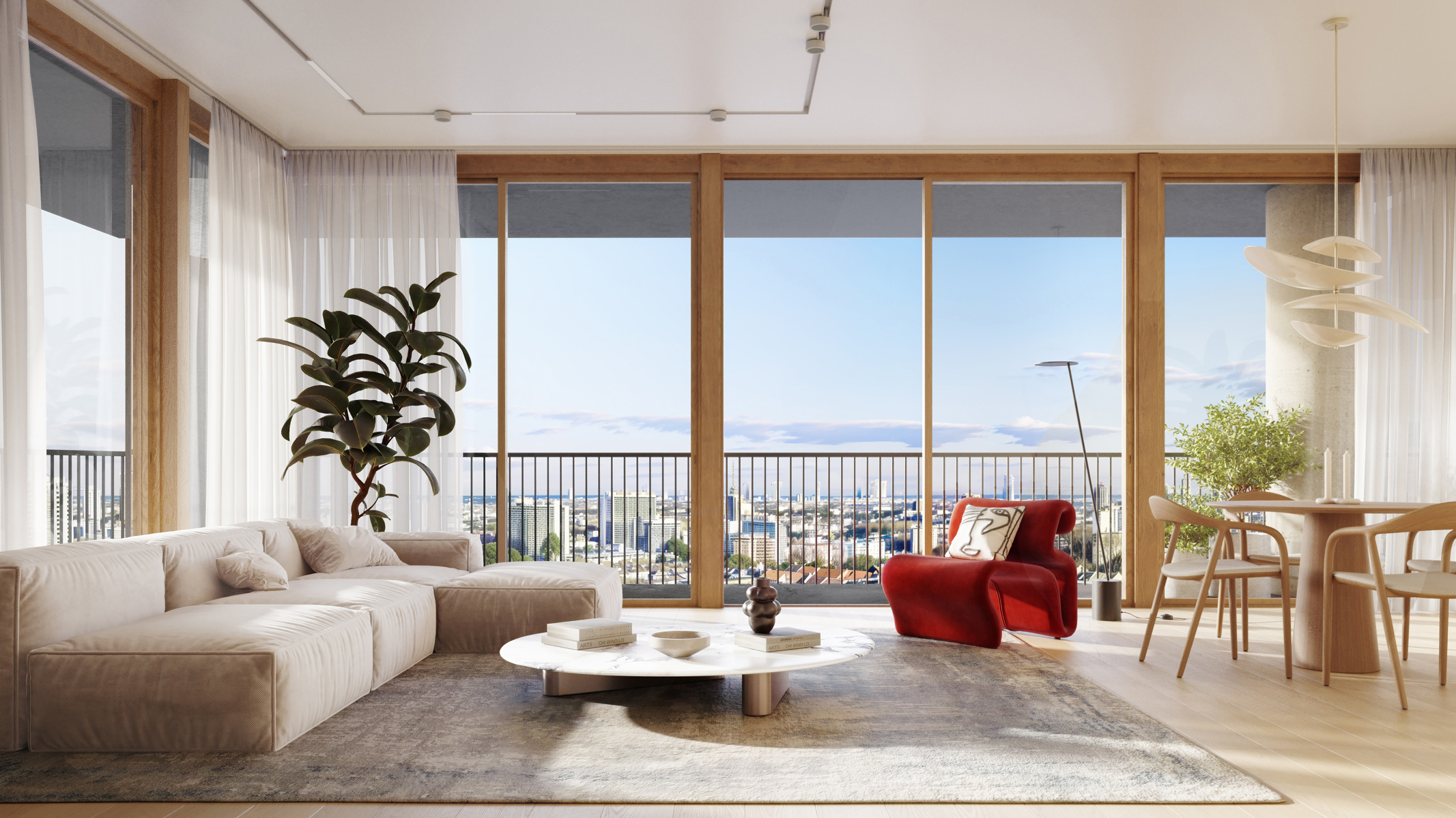 Licht hoekappartement met terras nabij Gent-Sint-Pieters - foto 3