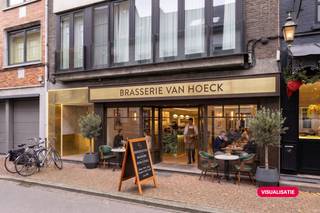Ideally located commercial property of approximately 106 m² with basement and extra office space in the Aldestraat in Hasselt.This spacious...