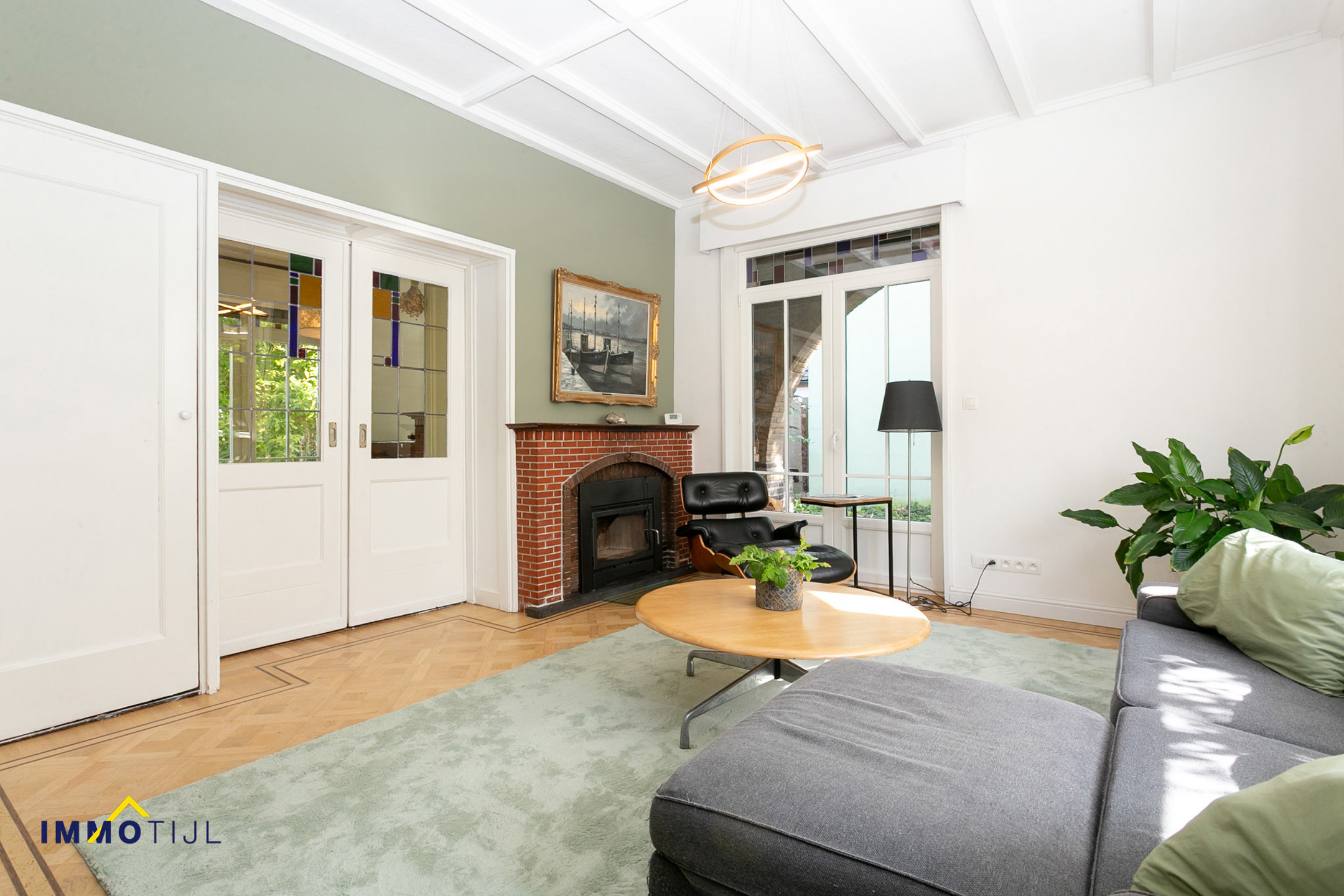 Prachtig gerenoveerde Art Deco-woning in hartje Hamme - foto 4