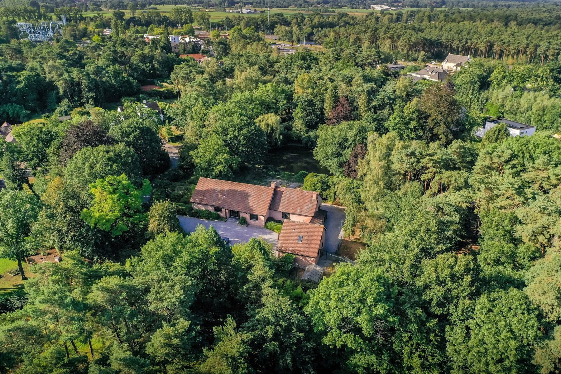 LICHTAART -Villa met grote siervijver op grond van 11.798m² - foto 2