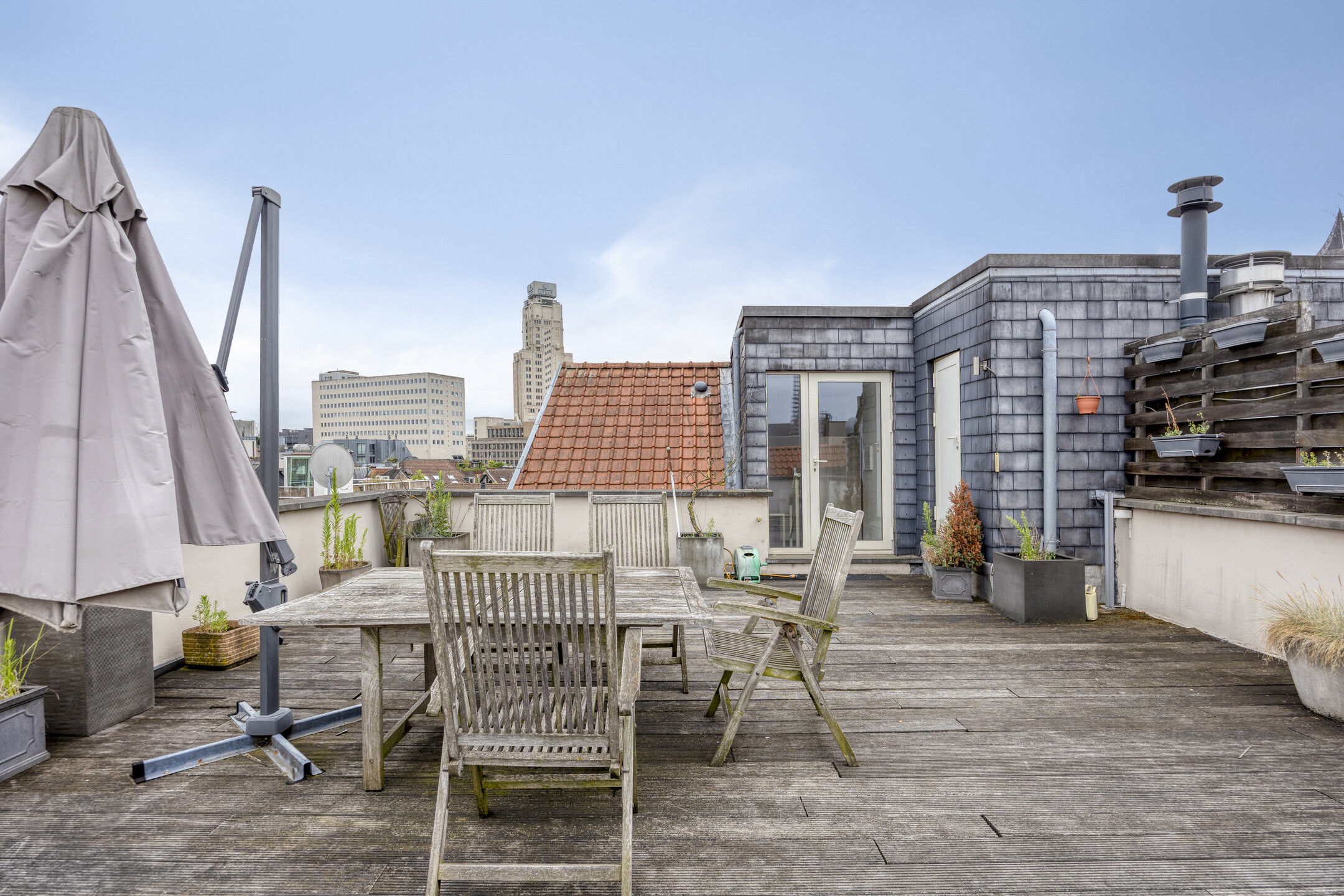 Duplex met groot dakterras in het centrum van Antwerpen. - foto 5