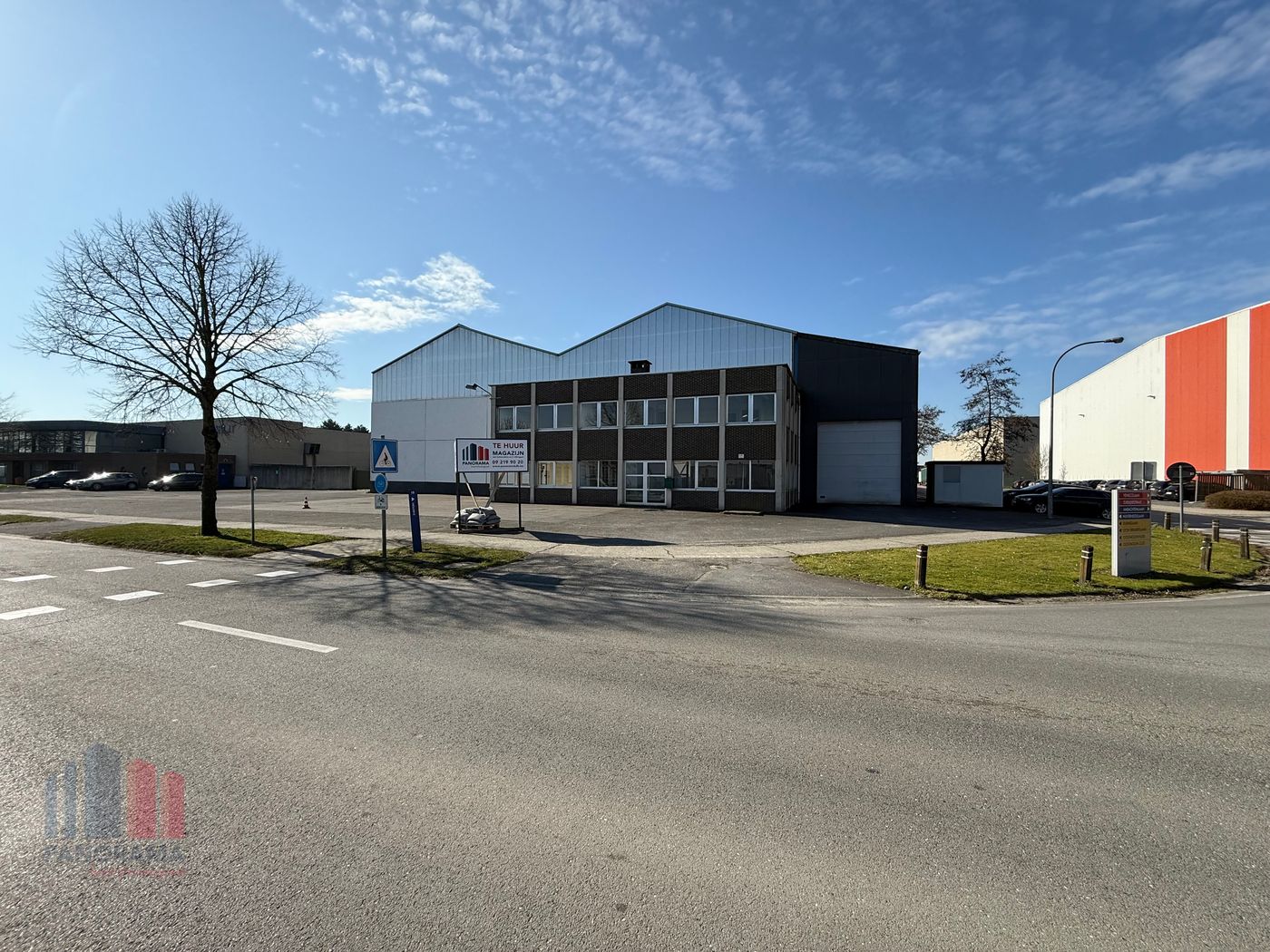 Ruime opslagruimte met kantoor en buitenterrein te huur in Aalter - foto 1