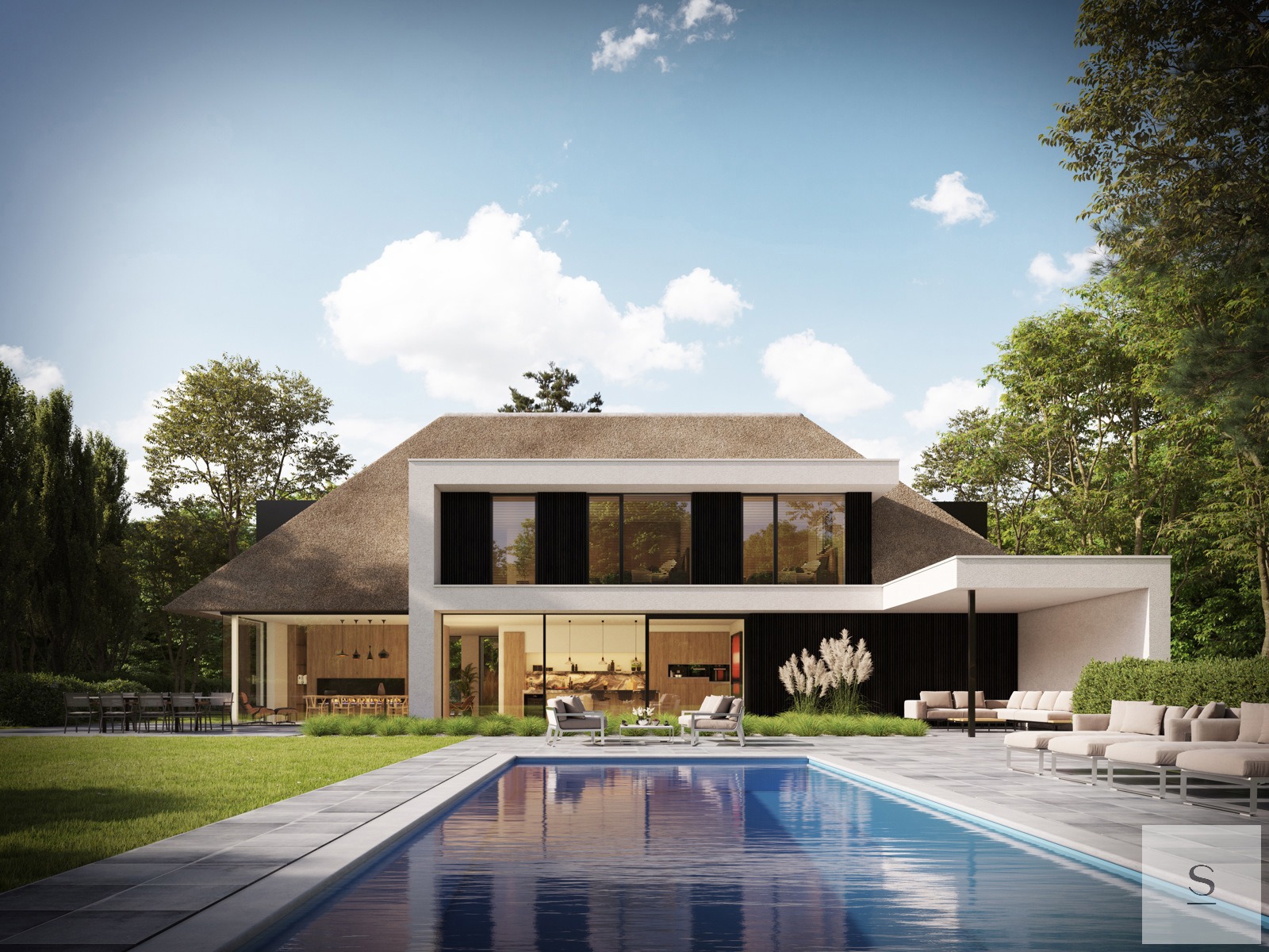 Charmante nieuwbouwvilla met rieten kap In hartje Vriesdonk - foto 2