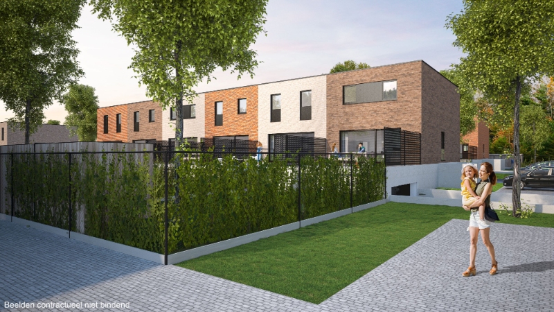 Strakke halfopen nieuwbouwwoning te koop! Moeskroen Parc Motte 3.1 - foto 1