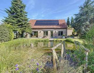 Energiezuinige alleenstaande woning in een landelijke omgeving (grens Harelbeke / Deerlijk / Beveren-Leie), uitgerust met de nieuwste technieken...