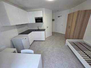 À deux pas de Louvain, ce magnifique studio situé dans la Leeuwerikenstraat, dans un quartier résidentiel calme à proximité de Heverlee, est disponible pour la prochaine année académique.<br /><br />À distance de marche, vous trouverez un large choix de restaurants et pourrez également profiter du marché dominical pour découvrir tout ce que Heverlee a à offrir. Depuis cet emplacement, vous bénéficiez d’un accès rapide au centre animé de Louvain, à l’UZ Leuven et à Imec, tout en étant proche de la nature grâce au Bois de Meerdaal et au Château d’Arenberg.<br /><br />L’immeuble dispose d’un vaste local à vélos au rez-de-chaussée ainsi que d’une cage d’escalier spacieuse et bien entretenue. Grâce à une grande fenêtre centrale, le studio bénéficie d’une abondante lumière naturelle. Son aménagement pratique offre un espace de vie confortable.<br /><br />La cuisine, le sol et la salle de bains ont été entièrement rénovés récemment et sont donc en parfait état. Le studio est en outre équipé de tout le nécessaire pour un emménagement sans souci, notamment une grande armoire, un lit, un bureau et un réfrigérateur.<br /><br />À côté du hall d’entrée au rez-de-chaussée, un parking intérieur sécurisé pour vélos est accessible via la porte de garage électrique centrale.<br /><br />Loyer : 630 € par mois<br /><br />Provision mensuelle : 25 € (eau et entretien des parties communes).<br /><br />L’électricité et l’internet sont à souscrire individuellement par le locataire.<br /><br />Ce studio est disponible pour les étudiants du 16/09/2026 au 15/09/2027.