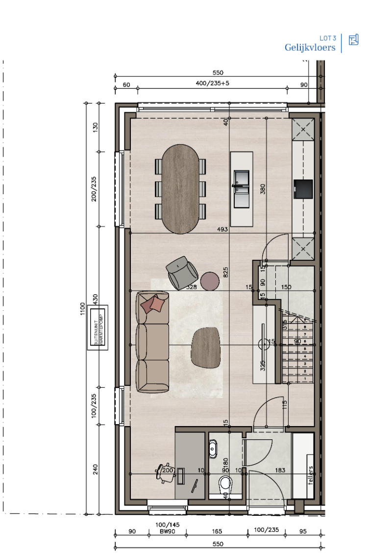 Wondelgem (Gent), Sint-Markoenstraat - Fase 1: Lot 03 - foto 3