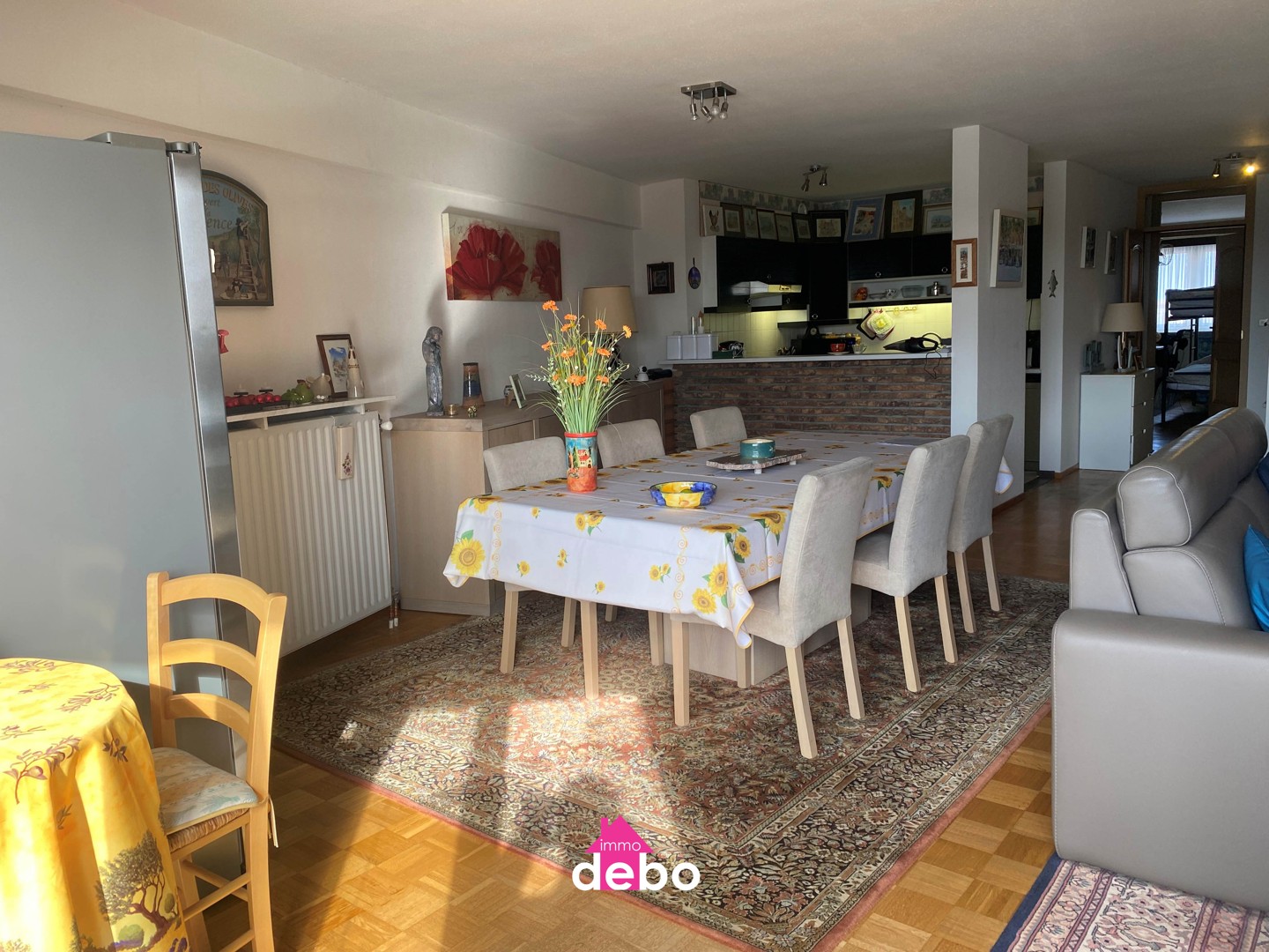 Uniek gelegen instapklaar appartement, 3 slpkr, kkn, bdkr en 2 terrassen alsook zicht op zee, jachthaven en Hinterland te Blankenberge - foto 3