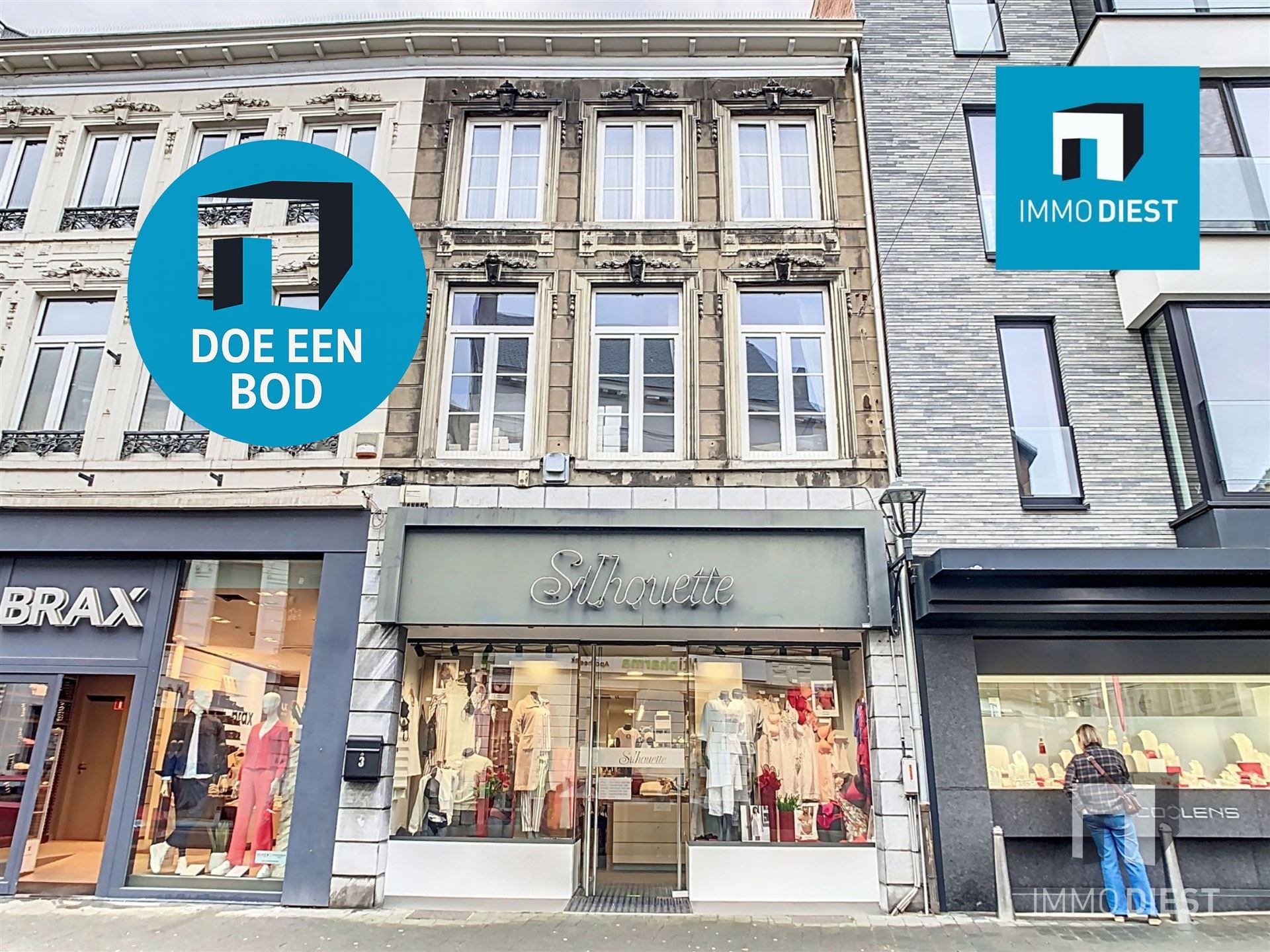 Handelshuis met woonst in centrum Diest - foto 1