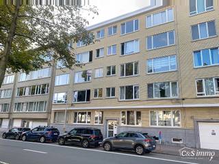 Dit appartement is ideaal gelegen aan de statige Jan Van Rijswijcklaan, één van de belangrijkste invalswegen tot het stadscentrum vanuit het zuiden. U betreedt het appartement vanuit de inkomhal (ca.12m²) op tegelvloer, voorzien van maar liefst 3 bergruimtes. De ruime woonkamer (ca.34m²) bevindt zich aan de voorzijde met grote raampartijen, wat zorgt voor een optimale lichtinval. Vanuit de woonkamer kan u de keuken (ca.10m²) betreden, deze is volledig geïnstalleerd met een kookplaat, oven, dampkap, koelkast met vriezer, vaatwasser en een wasmachine. De badkamer (ca.5m²) is voorzien van een douche, lavabo en aansluiting voor een droogkast. Het appartement beschikt over 2 ruime slaapkamers (ca.17-10 m²) aan de achterzijde. Het terras (ca.6m²) kan u betreden vanuit zowel de grootste slaapkamer als vanuit de keuken. Hier kan u vertoeven in de avondzon. <br /><br />Apart gastentoilet. Aparte kelderberging. Asbestveilig. EPC: C. Elektriciteit conform. Lift aanwezig. Dak geïsoleerd. P-en G-score: A.<br />In de buurt vindt u winkels, scholen, parken en sportfaciliteiten.