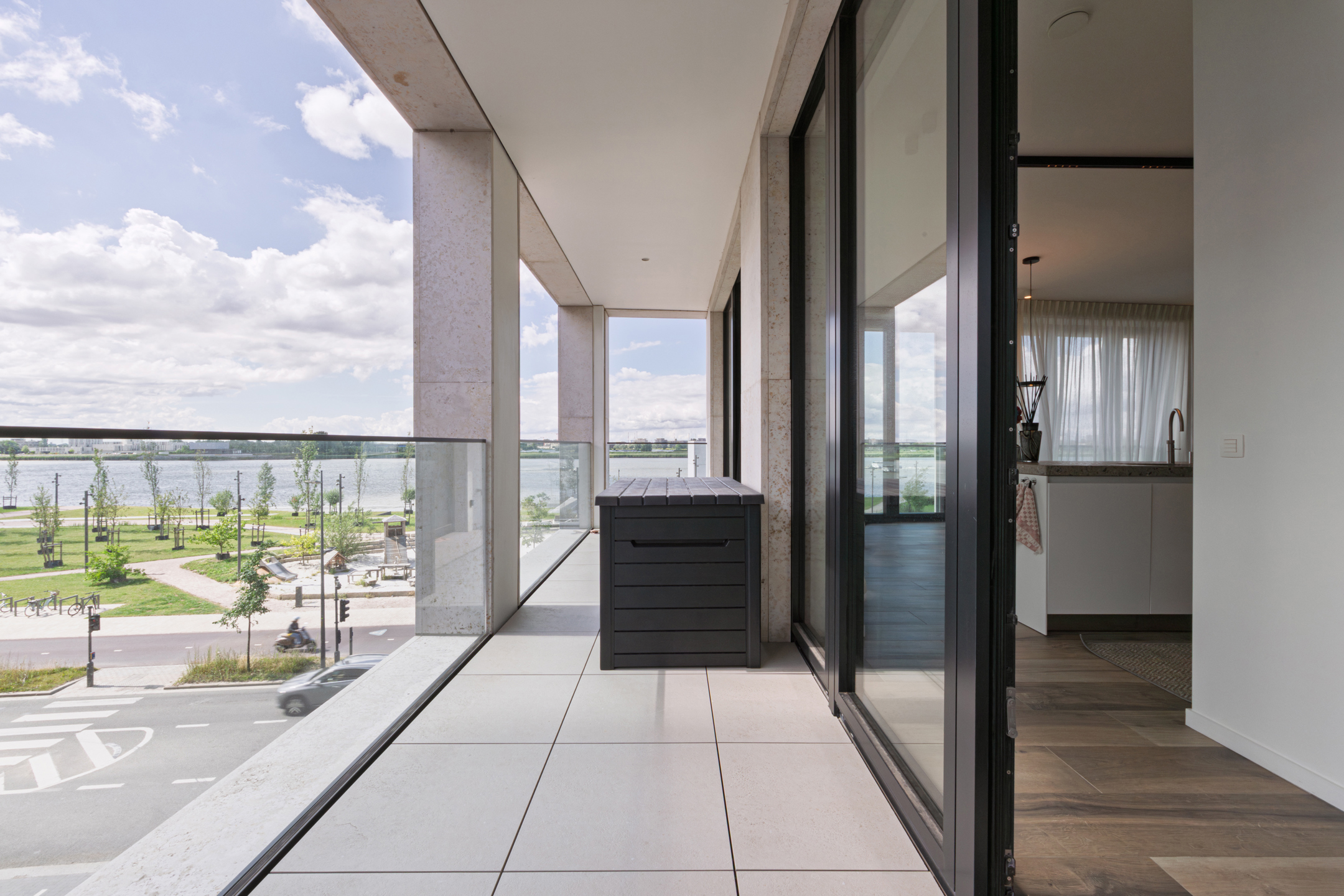 ANTWERPEN NIEUW-ZUID - app met panoramisch schelde zicht - foto 5