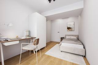 <p>Dans la <strong>Résidence Sarah</strong>, nous proposons ce magnifique appartement en duplex offrant un confort de vie exceptionnel et un grand jardin privatif. Situé au cœur de Heverlee, à distance de marche de la KU Leuven, de l’UZ Gasthuisberg, d'Imec et de plusieurs parcs. Idéal pour ceux qui souhaitent vivre dans un environnement calme tout en restant proche de la ville.</p>
<p><strong>Atouts principaux</strong></p>
<ul>
<li>124 m² de surface habitable</li>
<li>3 chambres spacieuses</li>
<li>Jardin privatif de 114 m² — rare dans ce quartier</li>
<li>Grand séjour lumineux avec accès direct au jardin</li>
<li>Cuisine moderne entièrement équipée</li>
<li>Finitions de haute qualité et au design élégant</li>
<li>Conception éco-énergétique avec panneaux solaires et isolation performante</li>
<li>Quartier calme et verdoyant avec excellente accessibilité</li>
</ul>
<p>Ce bien offre le confort d’une maison avec les avantages d’un appartement neuf : faible consommation énergétique, entretien réduit et équipé des dernières technologies. Grâce à sa disposition bien pensée et ses grandes baies vitrées, vous profitez d’une luminosité abondante, d’un bel espace de vie et d’une atmosphère agréable au quotidien.</p>