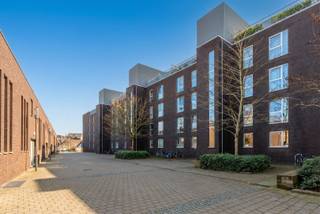 <p><span>On the pleasant Klaverpark, close to the Small Beguinage with the Church of Saint Geertrude, the Sluispark and the trendy Vaartkom, within walking distance of the historical center of Leuven, we are honored to offer for sale this recent apartment from 2007 with a living area of 103 m².<br />This energy-efficient apartment, located on the second floor of the well-maintained residence 'Klaverpark’, was recently refreshed and comprises a spacious entrance hall with fitted wardrobe, a spacious and bright living room with sitting and dining area, and an open, fully equipped kitchen with adjacent practical pantry / laundry room. All this overlooking a spacious, sunny terrace where it is lovely to linger.<br />This beautiful apartment has two bedrooms, a bathroom with double sink cabinet, bathtub and shower and a separate toilet. In addition, there is the possibility to purchase an underground, lined car parking space for € 30,000.<br />In short, this recent, energy efficient and spacious apartment in a prime location in Leuven, with easy access to surrounding roads, is definitely worth a visit. An absolute godsend!</span></p>