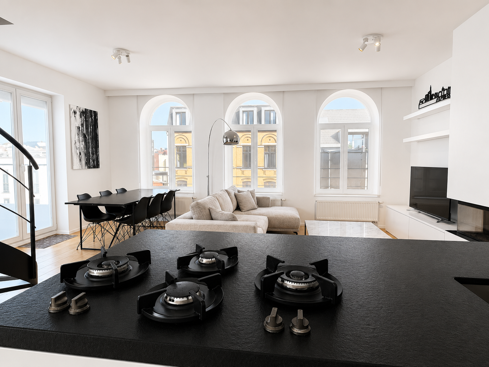 gemeubelde duplexpenthouse met 3 slpks en 2 terrassen - foto 1