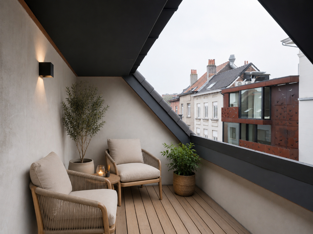 Stijlvol gerenoveerd duplexappartement met zonnig terras in het centrum van Gent - photo 4