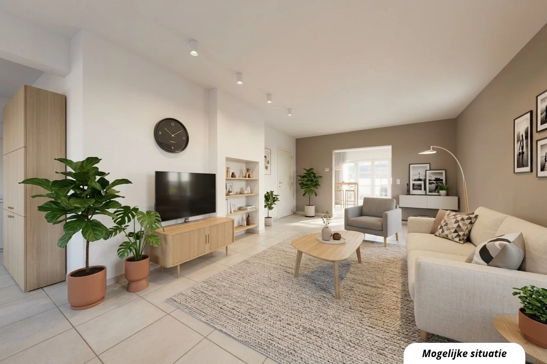 Ruim duplex appartement nabij Breeven - foto 4