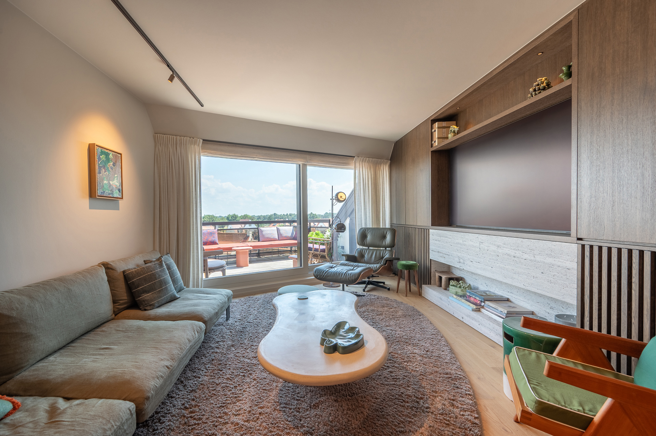 Exclusief duplex-appartement met zonneterras en open zicht.. - foto 3