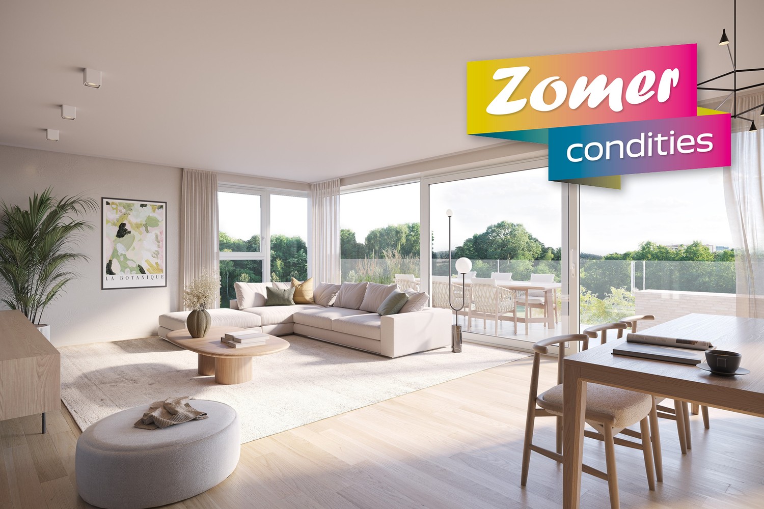 Ruim 2 slaapkamerappartement met 2 grote terrassen - photo 1