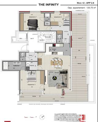 Welkom in Residentie Infinity. Deze prachtige nieuwbouwrealisatie is een begrip voor kwaliteit en design in een oase van groen en rust te Ieper.In...