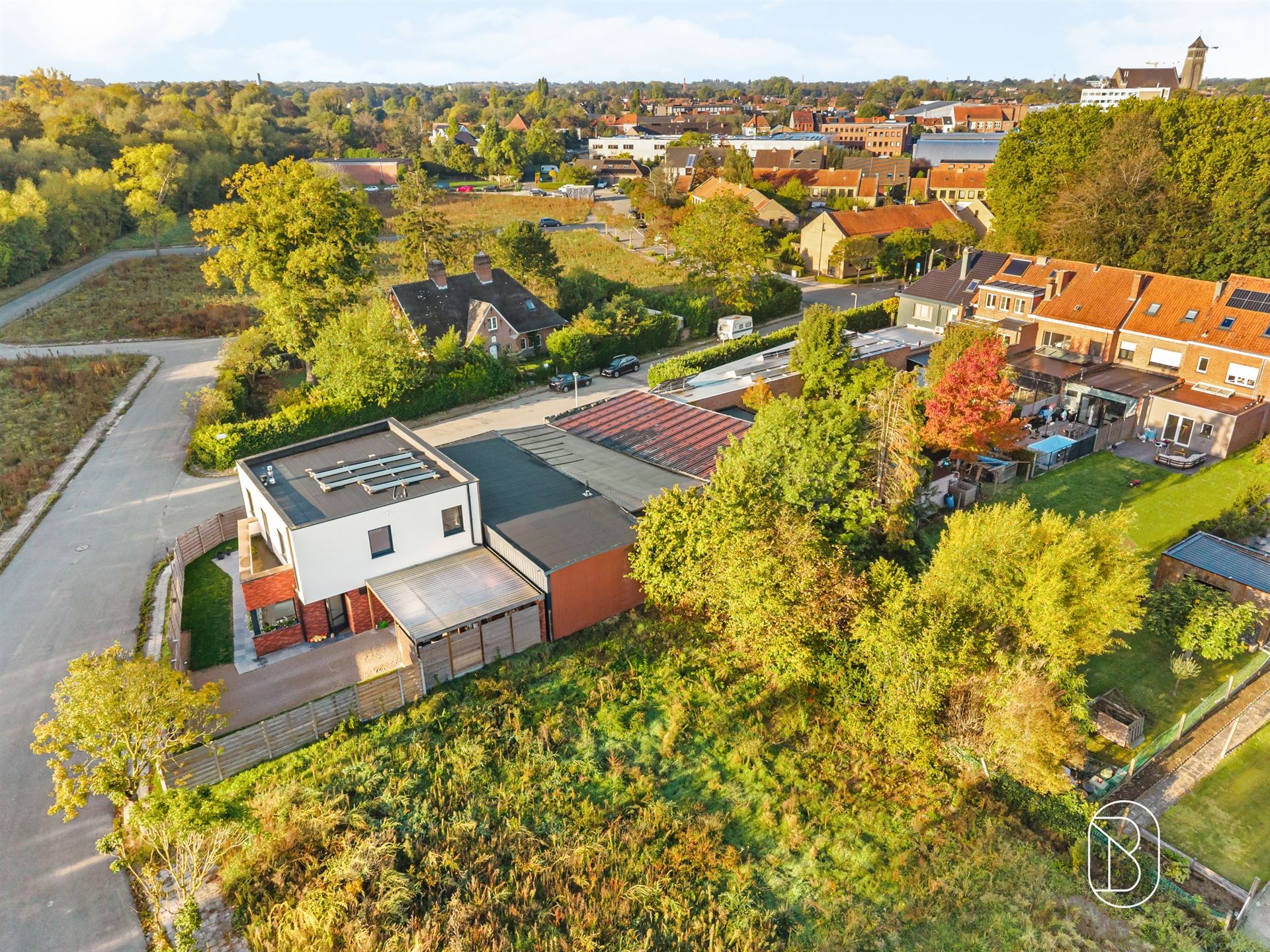Terrain à bâtir intéressant de 568 m² avec un hangar existant à Courtrai ! - photo 5