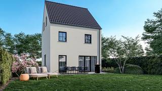 In het landelijke Wommersom bevindt zich dit perceel (lot 1) van 4a 50ca voor een halfopen bebouwing. Dankzij de rustige, landelijke omgeving én de uitstekende bereikbaarheid is dit een ideale locatie voor gezinnen.<br />Op slechts 400 meter bevindt zich het openbaar vervoer en ook de kleuter- en basisschool van Wommersom ligt op wandelafstand. De E40 is vlot bereikbaar en het treinstation bevindt zich op ongeveer 7 km. Ook de centra van Tienen en Sint-Truiden zijn gemakkelijk bereikbaar.<br />De woning combineert een landelijke uitstraling met een praktische indeling. Op het gelijkvloers vinden we een inkomhal met gastentoilet, een ruime leefruimte met eetkamer en open keuken en een handige wasplaats.<br />De eerste verdieping omvat twee ruime slaapkamers en een badkamer. Via een vaste trap bereikt u de zolderverdieping, waar nog twee extra slaapkamers en de technische ruimte voorzien zijn.<br />De woning wordt volledig afgewerkt en de koper heeft inspraak in de keuze van de materialen en afwerking volgens het lastenboek.<br />De tuin is noordwestelijk georiënteerd, waardoor u er vooral in de namiddag en avond volop van de zon kunt genieten. Een aangename plek om tot rust te komen en te genieten van het buitenleven.<br />Dit project realiseren wij in samenwerking met Empresa<br /><br />SLEUTEL-OP-DE-DEUR WAT HOUDT DAT JUIST IN?<br />Ruwbouw winddicht <br />Sanitaire leidingen (inclusief hergebruik van regenwater)<br />Elektriciteit<br />Verwarming via warmtepomp met vloerverwarming<br />Pleisterwerken<br />Isolatiewerken en chape<br />EPB berekening<br />Ventilatiesysteem D+<br />Keuken<br />Sanitaire toestellen<br />Tegelvloeren op het gelijkvloers en in de badkamer<br />Binnendeuren in grondlaag<br />Trap in hout<br />Voegwerken<br />Zonnepanelen<br />Kostprijs architect en veiligheidscoördinatie incusief<br /><br />Prijs sleutel op de deur:<br />€ 349 974 excl. kosten op grond en constructie<br />€ 418 219 incl. kosten op grond en constructie