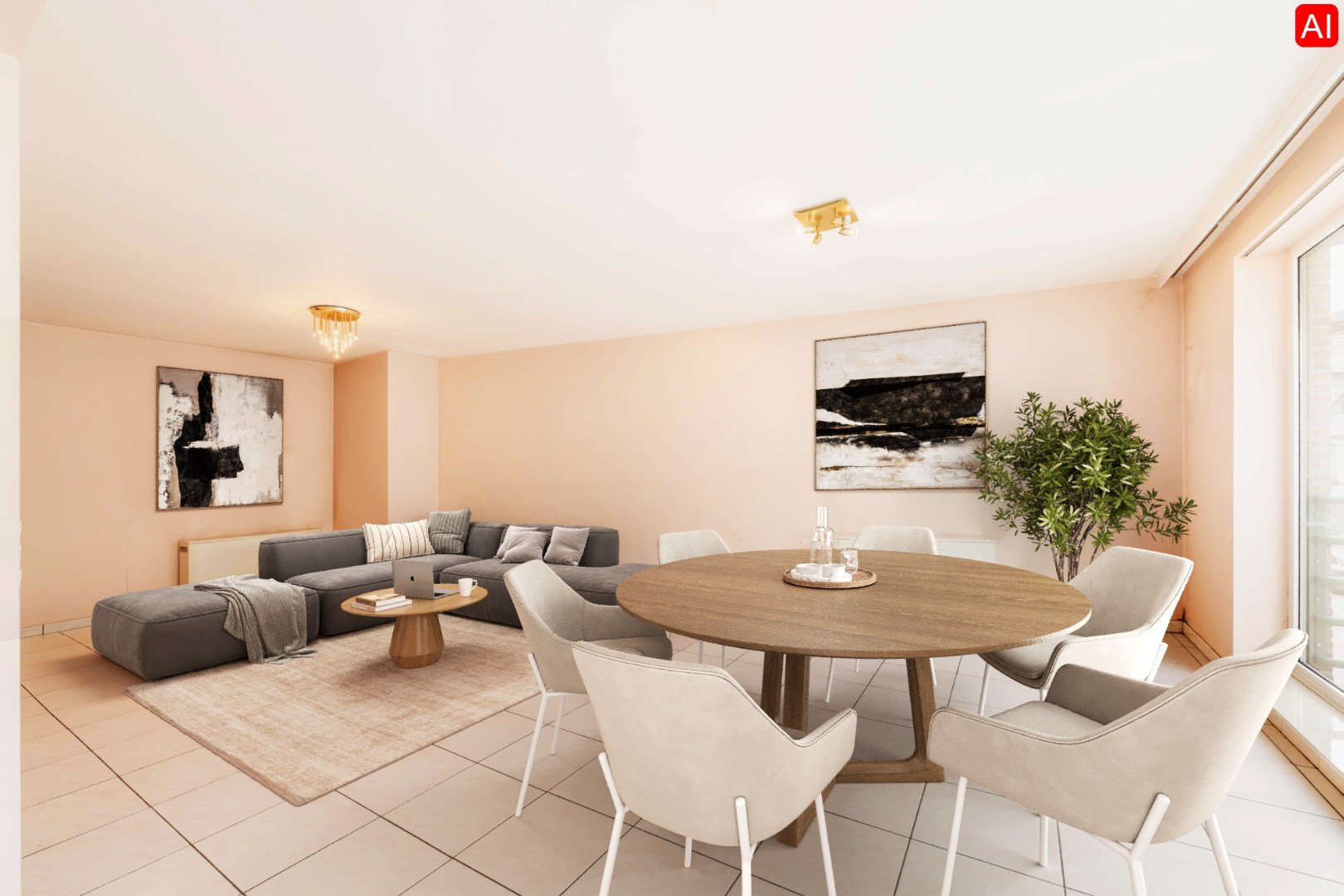 CENTRAAL GELEGEN APPARTEMENT (102 m²) MET 3 SLPKS | BERGING | AUTOSTAANPLAATS - foto 3