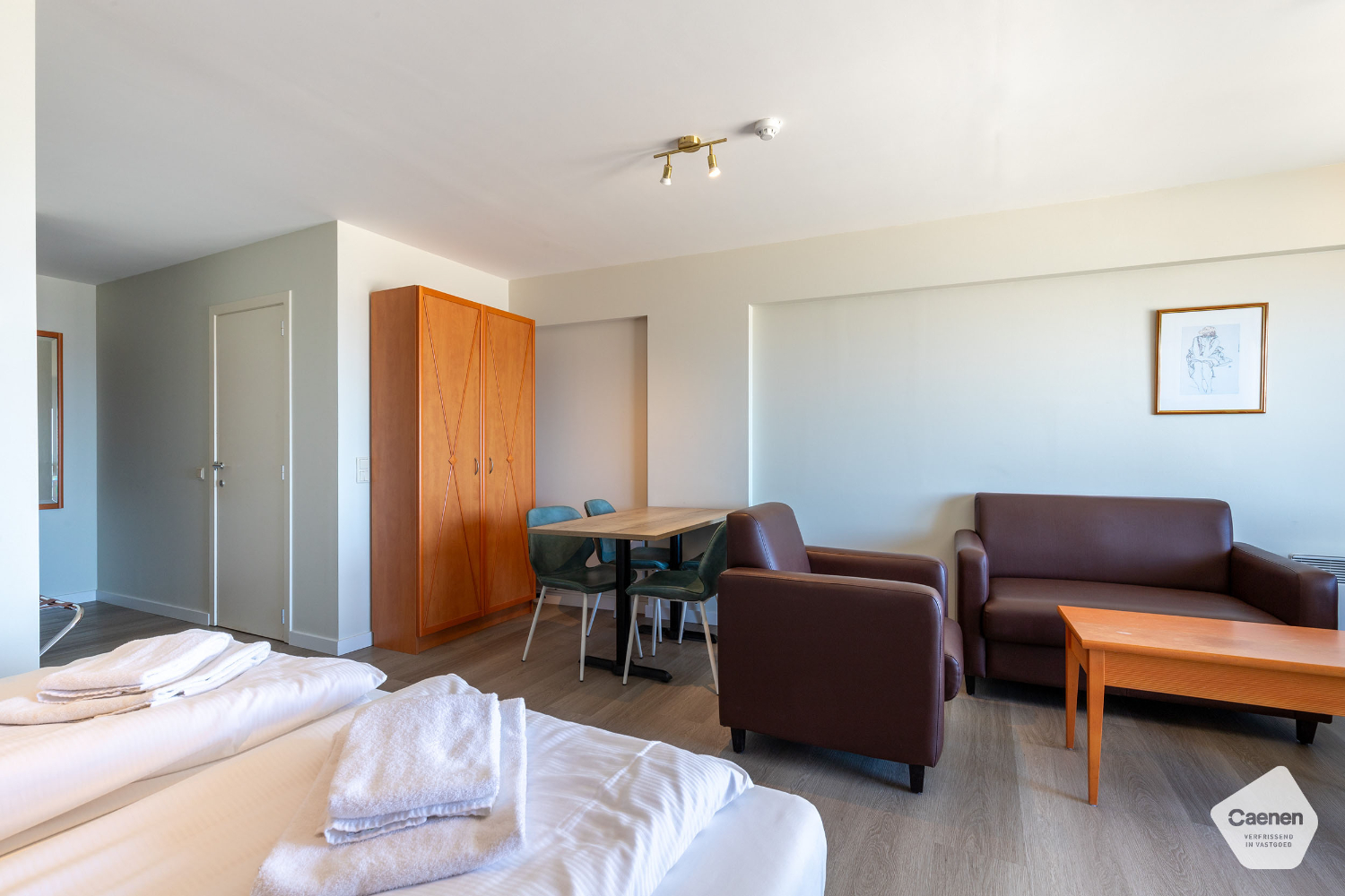 Eén slaapkamer appartement met frontaal zeezicht - foto 4